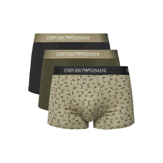 Emporio Armani Underwear Komplet 3 par bokserek EM000260 AF10800 MC112 Zielony ze sklepu MODIVO w kategorii Majtki męskie - zdjęcie 183620229