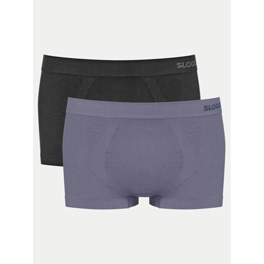 Sloggi Komplet 2 par bokserek 10219593 Kolorowy Sloggi XXL MODIVO