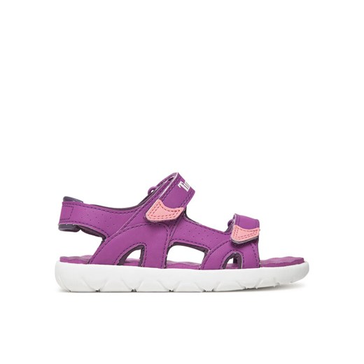 Timberland Sandały Perkins Row TB0A43EAETQ1 Fioletowy ze sklepu MODIVO w kategorii Sandały dziecięce - zdjęcie 183620338