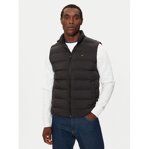 Tommy Hilfiger Kamizelka MW0MW37255 Czarny Regular Fit ze sklepu MODIVO w kategorii Kamizelki męskie - zdjęcie 183620348