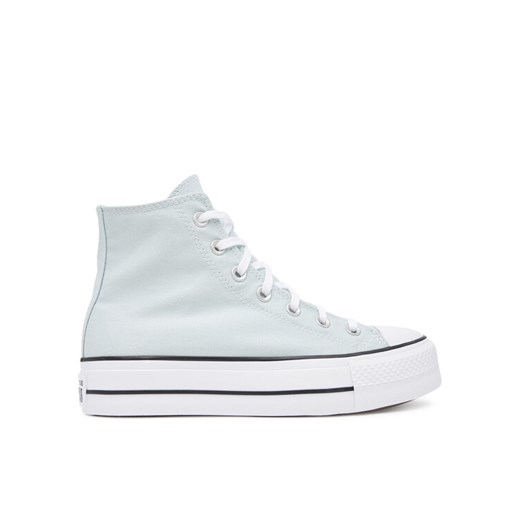 Converse Trampki Chuck Taylor All Star Lift Platform A11873C Błękitny ze sklepu MODIVO w kategorii Trampki damskie - zdjęcie 183620378