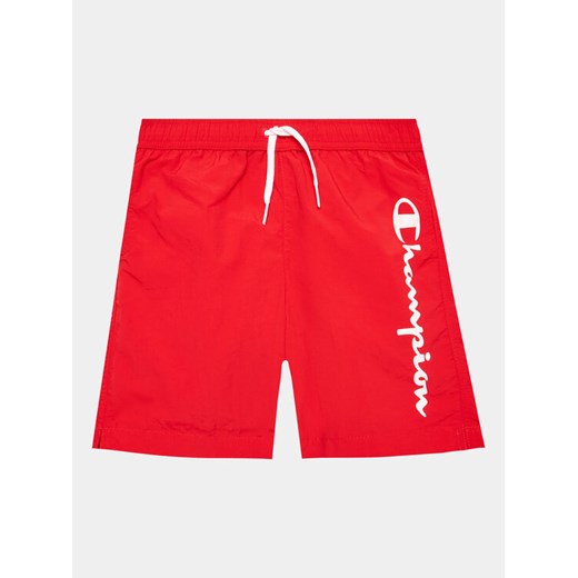 Champion Szorty sportowe 306107 Czerwony Regular Fit ze sklepu MODIVO w kategorii Spodenki chłopięce - zdjęcie 183620468
