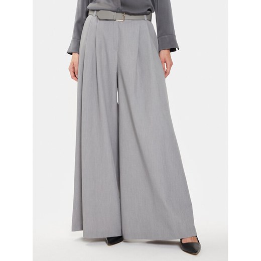Imperial Spodnie materiałowe P3U0HMC Szary Relaxed Fit ze sklepu MODIVO w kategorii Spodnie damskie - zdjęcie 183620499