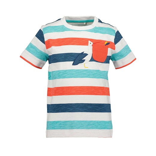 Blue Seven Koszulki (2 szt.) w kolorze granatowym ze wzorem 110 Limango Polska okazja