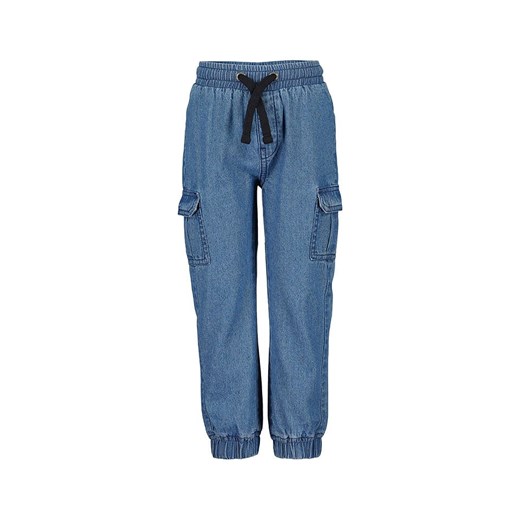 Blue Seven Jegginsy w kolorze niebieskim ze sklepu Limango Polska w kategorii Spodnie chłopięce - zdjęcie 183624455
