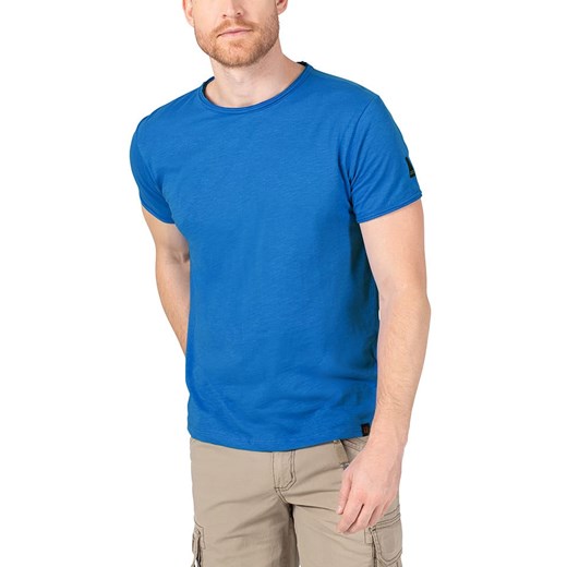 Timezone Koszulka w kolorze niebieskim ze sklepu Limango Polska w kategorii T-shirty męskie - zdjęcie 183624507