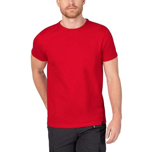 Timezone Koszulka w kolorze czerwonym ze sklepu Limango Polska w kategorii T-shirty męskie - zdjęcie 183624519