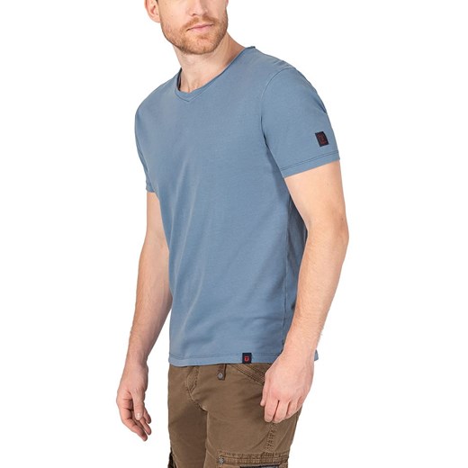 Timezone Koszulka w kolorze błękitnym ze sklepu Limango Polska w kategorii T-shirty męskie - zdjęcie 183624559