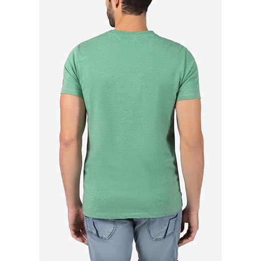 T-shirt męski zielony Timezone 