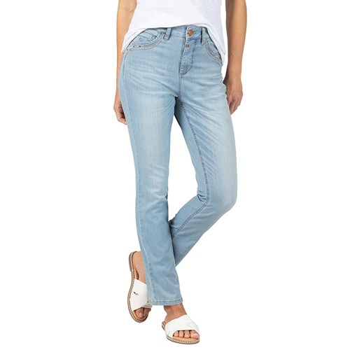 Timezone Dżinsy &quot;Tahila&quot; - Slim fit - w kolorze błękitnym ze sklepu Limango Polska w kategorii Jeansy damskie - zdjęcie 183625117