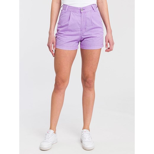Cross Jeans Szorty w kolorze fioletowym ze sklepu Limango Polska w kategorii Szorty - zdjęcie 183625648