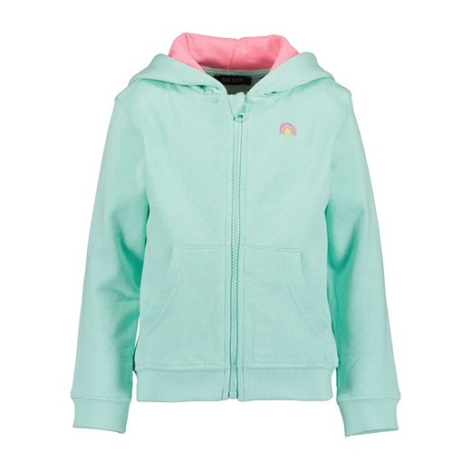 Blue Seven Bluza w kolorze turkusowo-różowym ze sklepu Limango Polska w kategorii Bluzy dziewczęce - zdjęcie 183626066