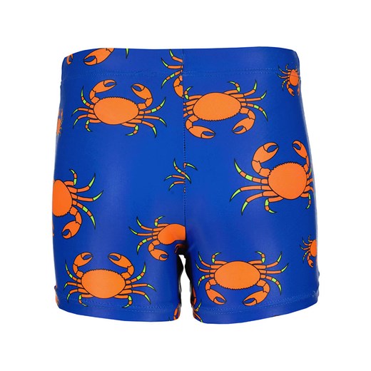 Kąpielówki chłopięce wielokolorowe BLUE SEVEN z poliestru w nadruki 