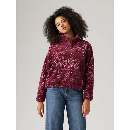 Levi´s Bluza polarowa w kolorze bordowym M okazyjna cena Limango Polska