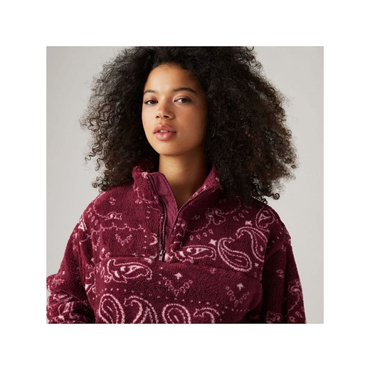 Levi´s Bluza polarowa w kolorze bordowym S okazja Limango Polska
