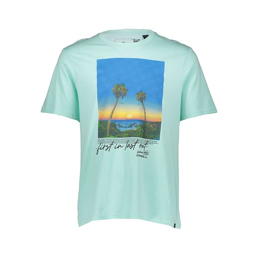 O&apos;Neill Koszulka &quot;Loren&quot; w kolorze turkusowym ze sklepu Limango Polska w kategorii T-shirty męskie - zdjęcie 183626385