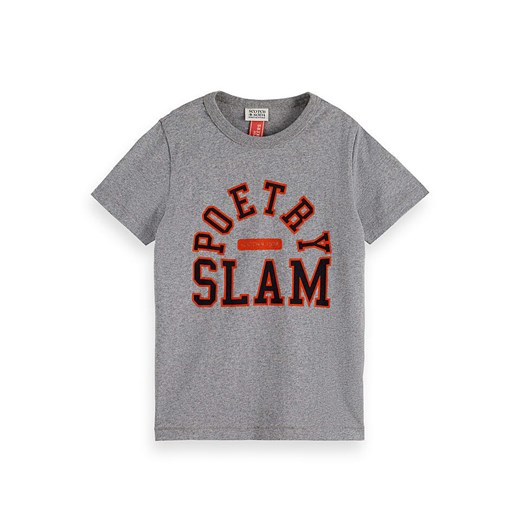 Scotch &amp; Soda Koszulka w kolorze szaro-czerwonym ze sklepu Limango Polska w kategorii T-shirty chłopięce - zdjęcie 183626449