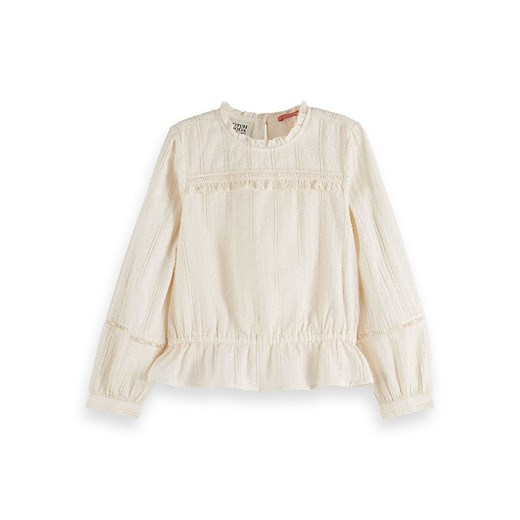 Scotch &amp; Soda Bluzka w kolorze kremowym ze sklepu Limango Polska w kategorii Bluzki dziewczęce - zdjęcie 183626457
