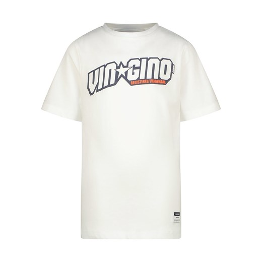 Vingino Koszulka w kolorze białym ze sklepu Limango Polska w kategorii T-shirty chłopięce - zdjęcie 183626469