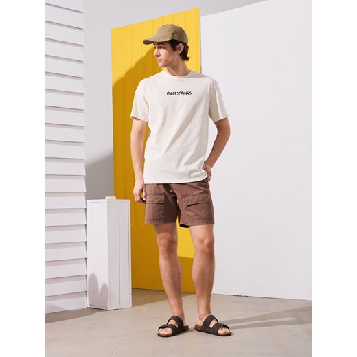 T-shirt męski Sinsay z krótkim rękawem 