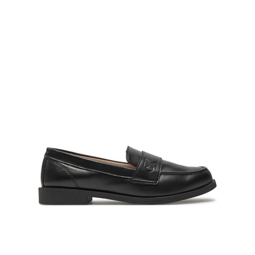 Lordsy Calvin Klein Jeans Low Cut Shoe V3X4-81090-0214 S Czarny ze sklepu eobuwie.pl w kategorii Półbuty dziecięce - zdjęcie 183629169