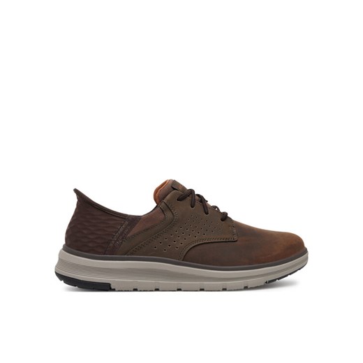 Sneakersy Skechers Orell-Yates 205249/COC Brązowy ze sklepu eobuwie.pl w kategorii Buty sportowe męskie - zdjęcie 183629377