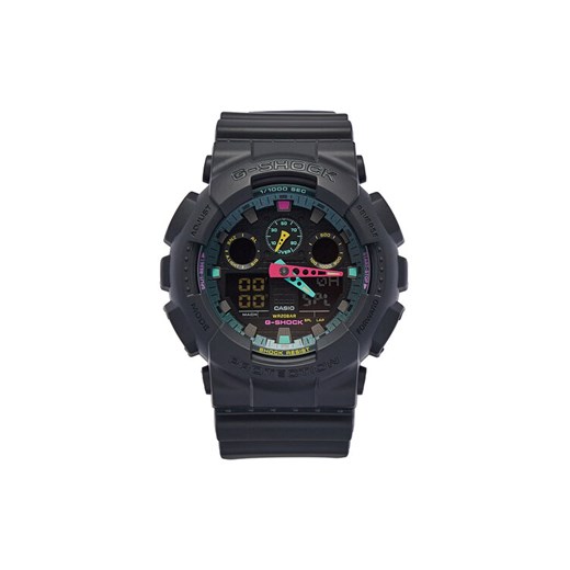 Zegarek G-Shock GA-100MF-1AER Czarny ze sklepu eobuwie.pl w kategorii Zegarki - zdjęcie 183629427