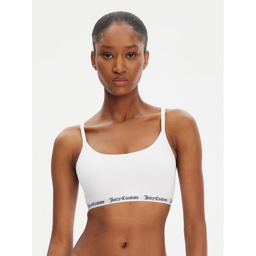Juicy Couture Biustonosz top Ren JCTBT125972 Biały ze sklepu MODIVO w kategorii Biustonosze - zdjęcie 183631409