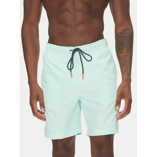 Tom Tailor Szorty kąpielowe 1045069 Zielony Regular Fit ze sklepu MODIVO w kategorii Kąpielówki - zdjęcie 183631469