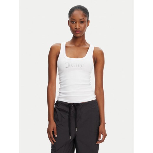 Juicy Couture Top Racer JCWLV125305 Różowy Slim Fit ze sklepu MODIVO w kategorii Bluzki damskie - zdjęcie 183631485