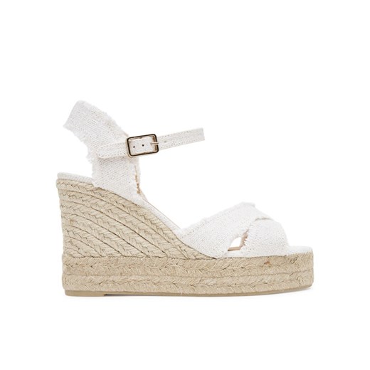 Castañer Espadryle Bromelia/8Ed/032 022360 Biały ze sklepu MODIVO w kategorii Espadryle damskie - zdjęcie 183631489