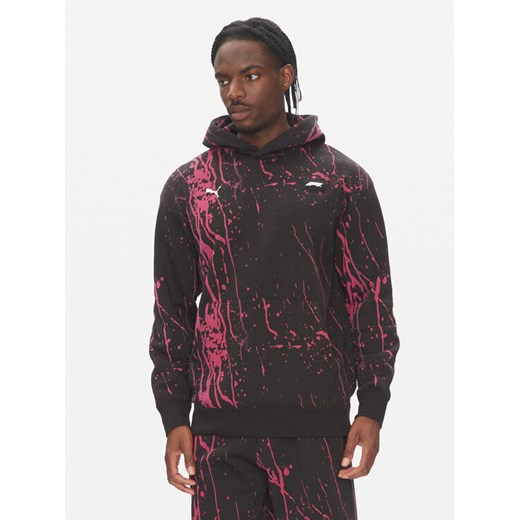 Puma Bluza F1 Color Splash 630170 Czarny Relaxed Fit ze sklepu MODIVO w kategorii Bluzy męskie - zdjęcie 183631515