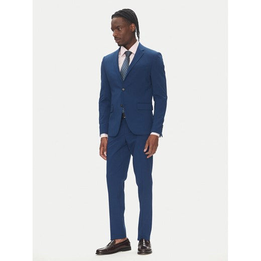 Lindbergh Garnitur 30-61040 Niebieski Slim Fit ze sklepu MODIVO w kategorii Garnitury męskie - zdjęcie 183631606