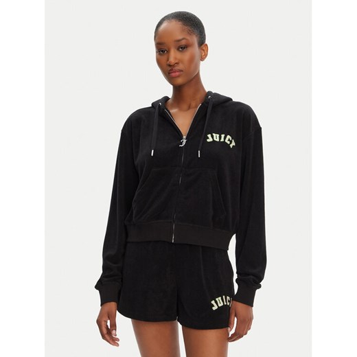 Juicy Couture Bluza Nala JCWAS125321 Czarny Oversize ze sklepu MODIVO w kategorii Bluzy damskie - zdjęcie 183631607