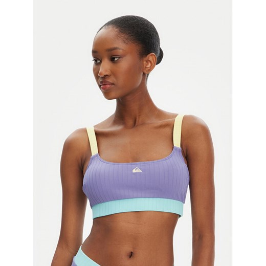 Quiksilver Góra od bikini Bra Top EQWX303134 Niebieski ze sklepu MODIVO w kategorii Stroje kąpielowe - zdjęcie 183631627