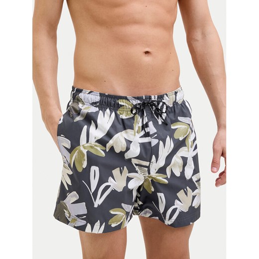 Jack&Jones Szorty kąpielowe Maui 12272832 Szary Regular Fit ze sklepu MODIVO w kategorii Kąpielówki - zdjęcie 183631648