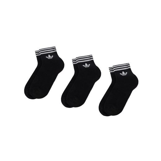 adidas Zestaw 3 par niskich skarpet unisex Tref Ank Sck Hc EE1151 Czarny ze sklepu MODIVO w kategorii Skarpetki męskie - zdjęcie 183631655