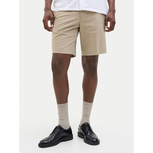 Jack&Jones Szorty materiałowe Stace 12271357 Beżowy Relaxed Fit ze sklepu MODIVO w kategorii Spodenki męskie - zdjęcie 183631699