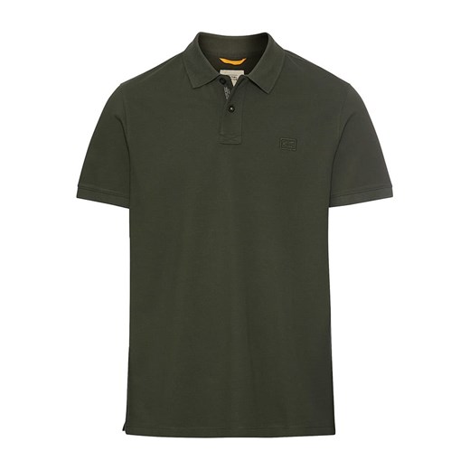 Camel Active Koszulka polo w kolorze ciemnozielonym ze sklepu Limango Polska w kategorii T-shirty męskie - zdjęcie 183633755