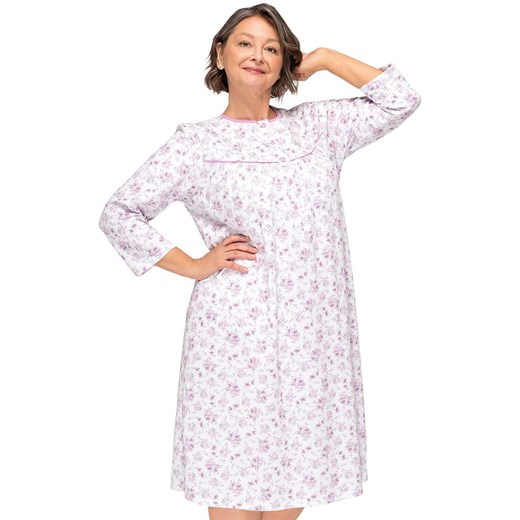 Bawełniana koszula nocna Bogna II 204 28, Kolor jasnoróżowy, Rozmiar M, MARTEL ze sklepu Intymna w kategorii Koszule nocne - zdjęcie 183633989