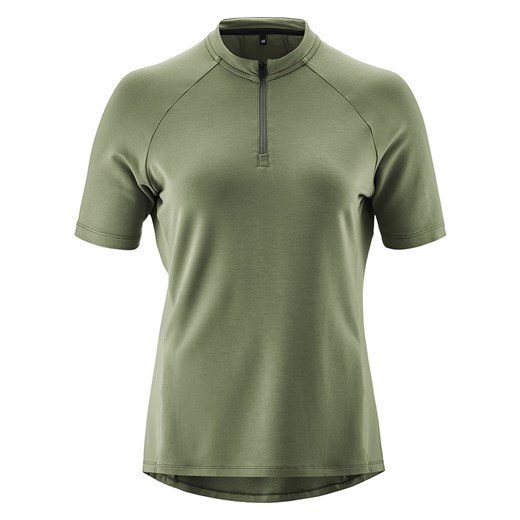 Gonso Koszulka kolarska &quot;Adventure&quot; w kolorze oliwkowym ze sklepu Limango Polska w kategorii Bluzki damskie - zdjęcie 183634057