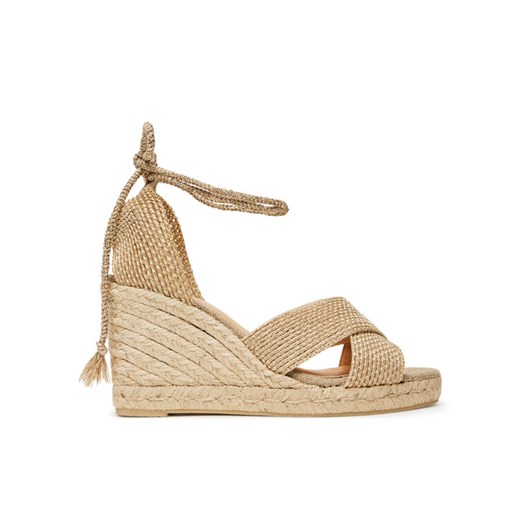 Castañer Espadryle Becca/8/256 025534 Beżowy ze sklepu MODIVO w kategorii Espadryle damskie - zdjęcie 183634945