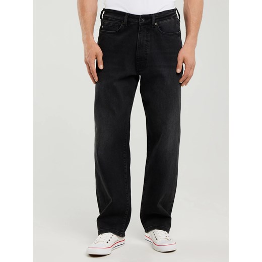 Jeansy męskie loose czarne Isaac Workwear 914 ze sklepu Big Star w kategorii Jeansy męskie - zdjęcie 183635849