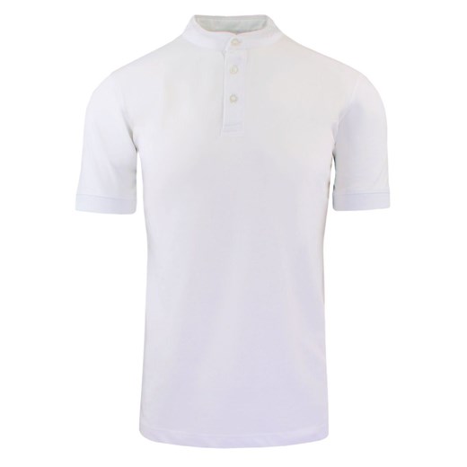 Męski T-Shirt na Stójce - Brave Soul - Biały TSBRSSS25hiroshiOPTICWHITE ze sklepu JegoSzafa.pl w kategorii T-shirty męskie - zdjęcie 183636037