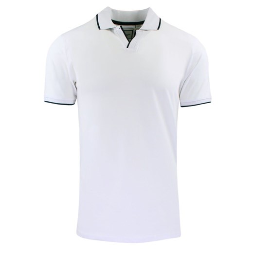 Oryginalna Koszulka Polo - Brave Soul - Biała TSBRSSS25poloFERRATwhite ze sklepu JegoSzafa.pl w kategorii T-shirty męskie - zdjęcie 183636046