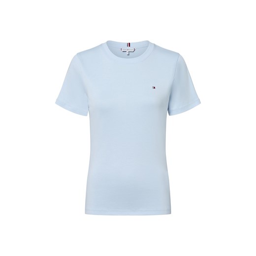 Tommy Hilfiger Koszulka damska Kobiety Bawełna jasnoniebieski jednolity ze sklepu vangraaf w kategorii Bluzki damskie - zdjęcie 183636407