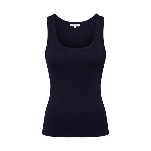 Marie Lund Top damski Kobiety Bawełna granatowy jednolity Marie Lund L okazja vangraaf