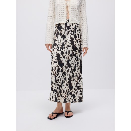 Reserved - Spódnica maxi z wiskozy - wielobarwny ze sklepu Reserved w kategorii Spódnice - zdjęcie 183636775
