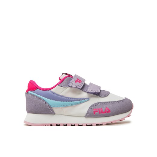 Sneakersy Fila FFK0225 43236 Beżowy ze sklepu eobuwie.pl w kategorii Buty sportowe dziecięce - zdjęcie 183638749