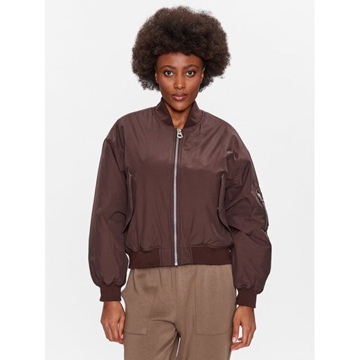 Outhorn Kurtka bomber TJACF028 Brązowy Regular Fit ze sklepu MODIVO w kategorii Kurtki damskie - zdjęcie 183639439